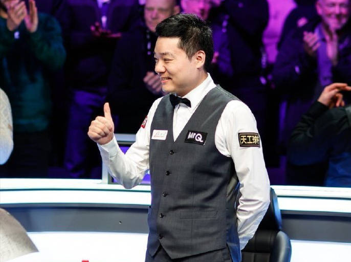 其中前两局, 丁俊晖在这, 平开局